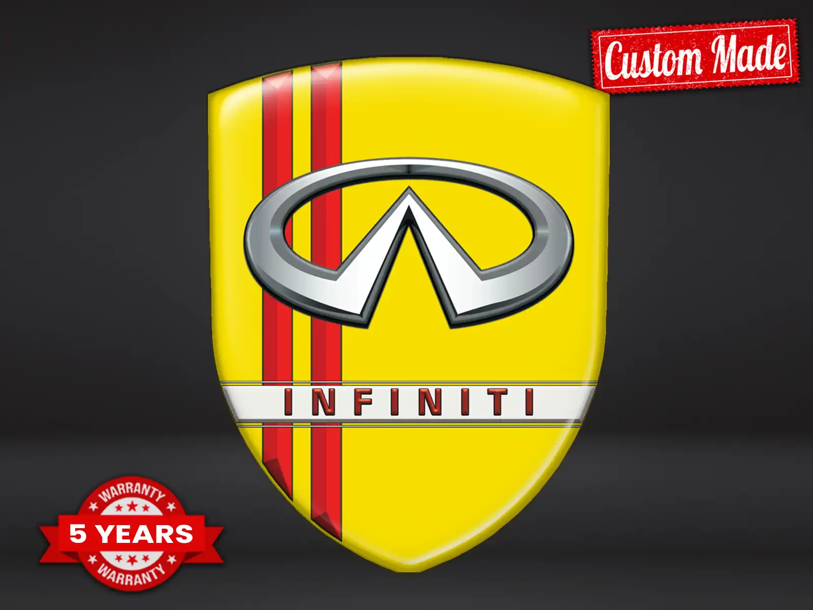 Infiniti Doming Aufkleber Auto Robust Limitiert Universal
